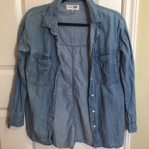 Old Navy Chambray Button Down